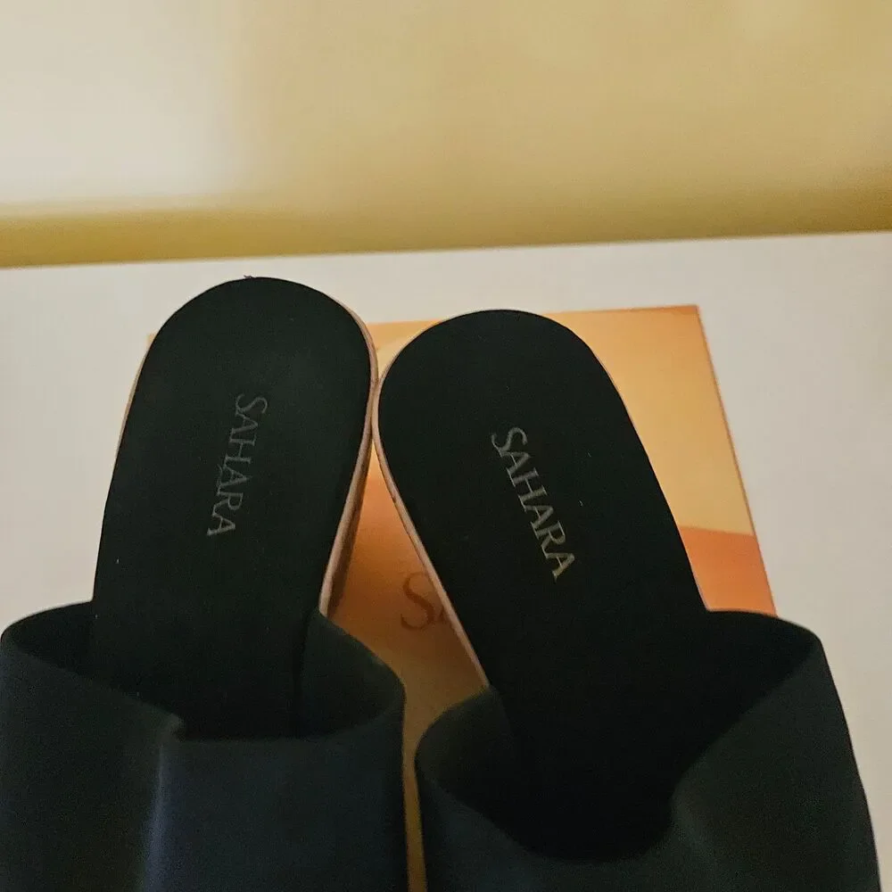 Sahara Black Sandals